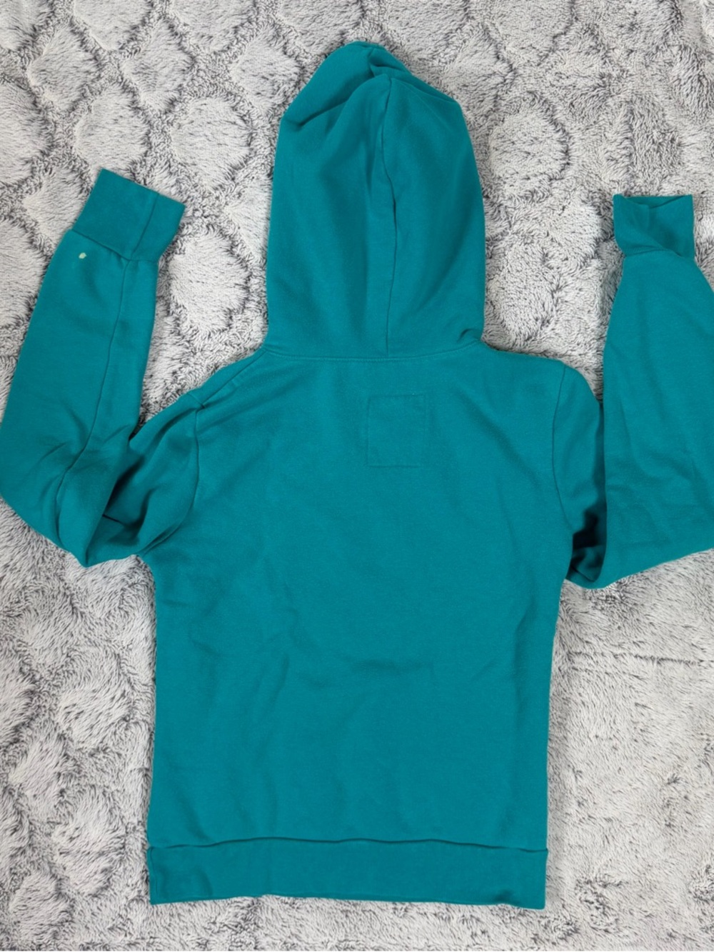 Aéropostale Graphic Long Sleeve Pullover Sweatshirt Hoodie Teal‎ Pink Logo Y2K - Picture 6 of 9